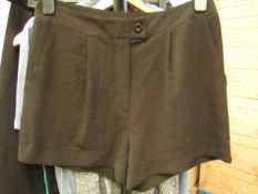 Brave Soul Ladies Black Shorts size S
