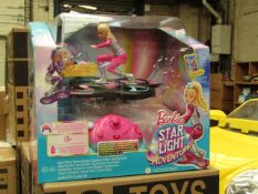 1 x Barbie Star Light Adventure RC Hoover Board Toy new & packaged