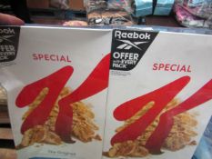 2 x 750g Special K Original. BB 20/4/20