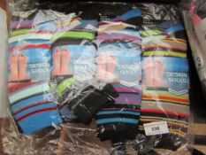 12 x pairs Design Mens Socks size 6-11 new & packaged see image for design
