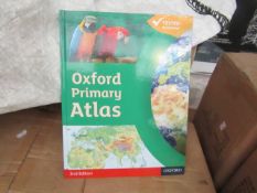 Box of 20 Oxford Primary atlas 2nd edition. New & Boxed