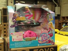 1 x Barbie Star Light Adventure RC Hoover Board Toy new & packaged
