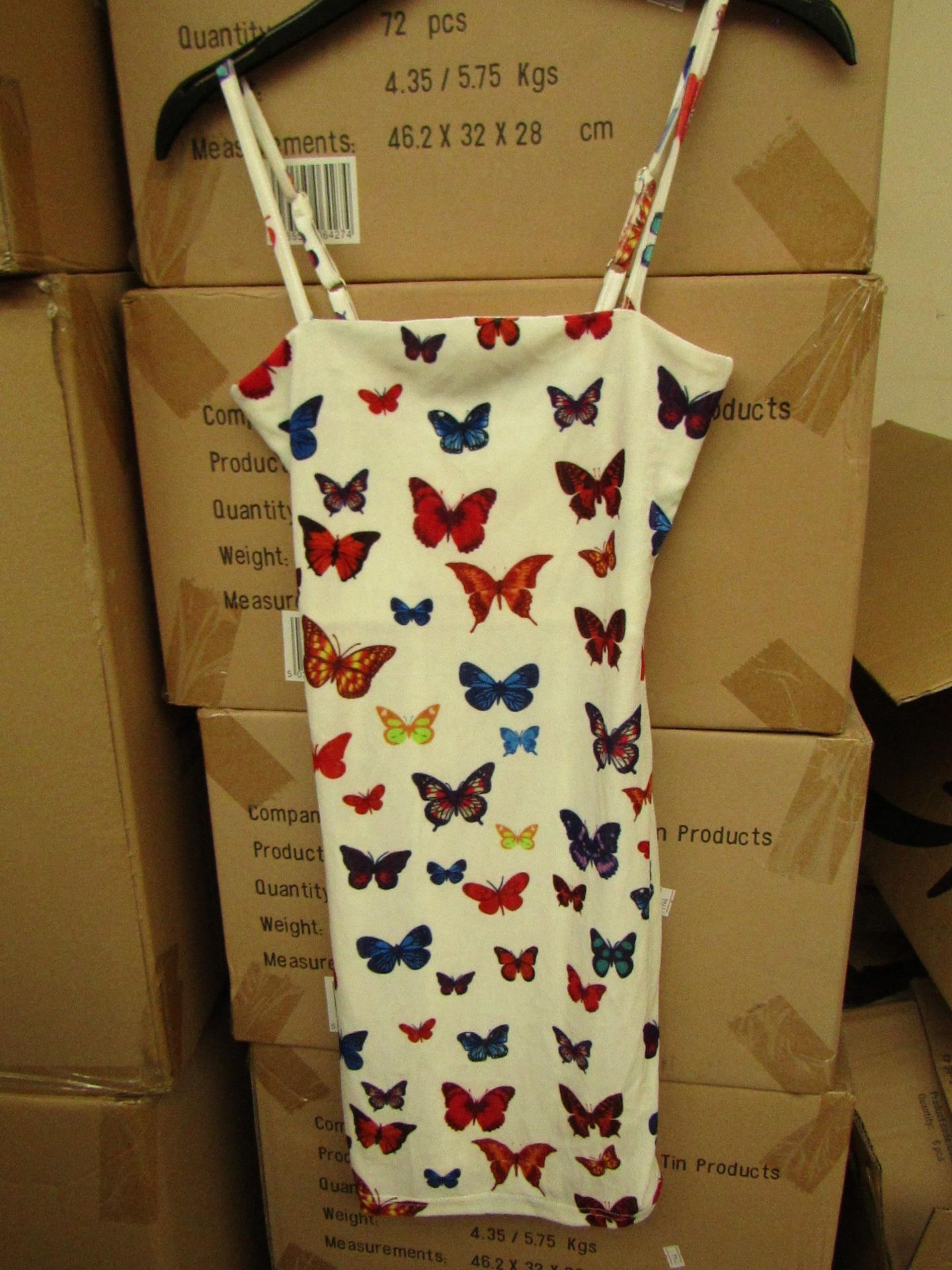 Love & Other Things Velvet Butterfly Dress size S new