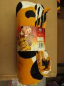2 x Disney The Lion king Printed Towels. New with tags