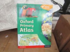 Box of 20 Oxford Primary atlas 2nd edition. New & Boxed