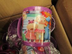 18 x Doc MStuffins Kids Plastic Beakers new & packaged