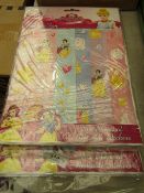 24 x Disney Princess Sticker Fun Books each with 5 Sheets of Reusable Stickers. New & packaged