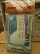 35 x Curly Girl Design Hand Warmers new & packaged