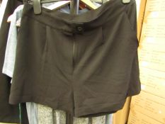 Brave Soul Ladies Black  Shorts size M