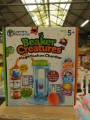 Beaker Creatures Magnification Chamber 10 piece Set. New & Boxed