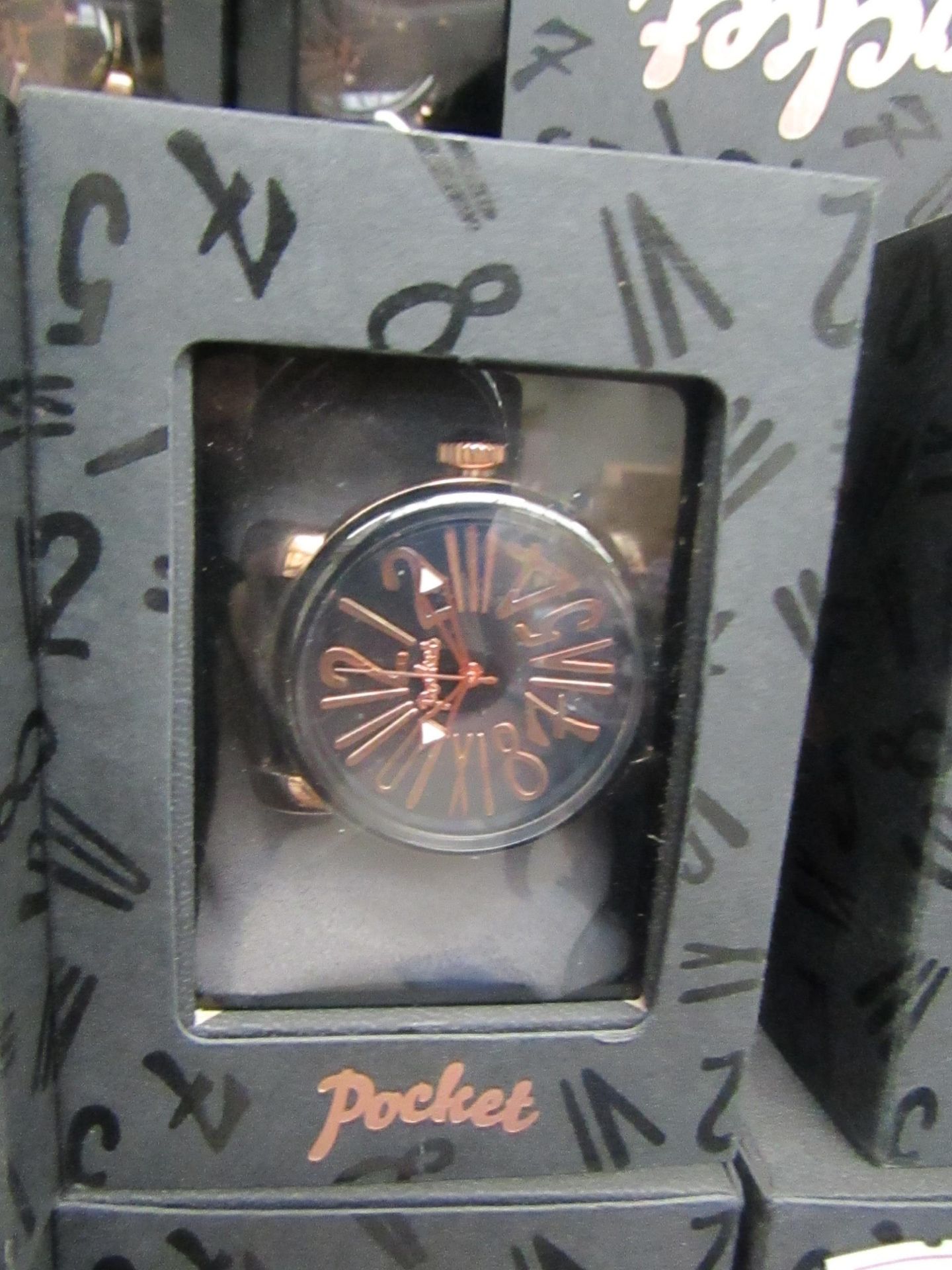 Pocket Branded Watch. In a Gift Box. Unused