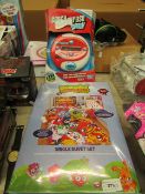2 items being 1 x Moshi Monsters Single Duvet Set new  & 1 x Catch Phrase Decodes Game packaged