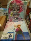 2 Items Being 1 x Frozen Clock &  1 x Frozen Girls Sequin Backpack. new & packaged