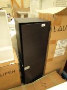 Laufen boutique medium cabinet, H 900mm, dark oak, new and boxed.