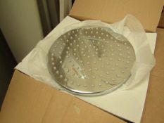 Aqualisa XL Techno 200mm over head shower head, new and boxed, RRP £250, Aqualisa describe this item