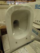 Roca The Gap wall hung toilet pan, new and boxed.