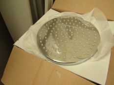 Aqualisa XL Techno 200mm over head shower head, new and boxed, RRP £250, Aqualisa describe this item