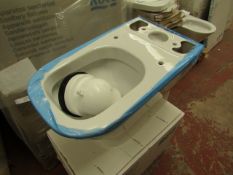 Roca The Gap BTW toilet pan, new and boxed.