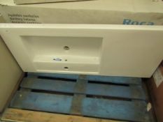 Roca Prisma 1100mm 1TH basin with overflow, new and boxed.