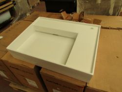 Wednesday Bathroom Auction containing; new delivery of Laufen and Kartell including; stylish basins, vanity units and much more!