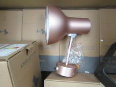 | 1X ANGLE POISE DESIGNED BY SIR KENNETH GRANGE TYPE 75 MINI WALL LIGHT | NEW AND BOXED | RRP £115 |