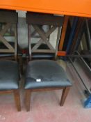 2x Bayside Dinign chairs, a few little marks that could be touched up, but overall good condition