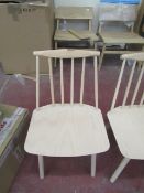 | 1X | HAY WOODEN SITTING CHAIR | LOOKS UNUSED (NO GUARANTEE) | RRP - |