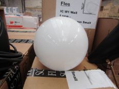 | 1X | FLOS IC W1 WALL LAMP SHADE ONLY | UNTESTED BUT LOOKS UNUSED (NO GUARANTEE), BOXED | RRP £