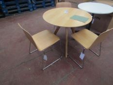 | 1X | COPENHAGUE TABLE CPH20 WITH 3X CHAIRS | LOOKS UNUSED (NO GUARANTEE) | RRP £315.00 (FOR