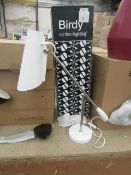 | 1X | NORTHEN LIGHTING BIRDY TABLE IN WHITE | UNTESTED BUT LOOKS UNUSED (NO GUARANTEE), BOXED | RRP