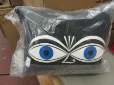 | 1X | VITRA GRAPHIC PRINTED CUSHION EYES DESIGN | LOOKS UNUSED (NO GUARANTEE), PACKAGED | RRP £59.