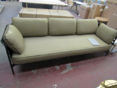 | 1X | HAY CAN 3 SEATER SOFA | LOOKS UNUSED (NO GUARANTEE) | RRP £2000.00 |