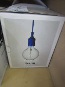 | 1X | MUUTO E27 PENDANT LAMP | UNTESTED BUT LOOKS UNUSED (NO GUARANTEE), BOXED | RRP £65.00 |