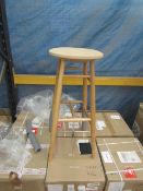 | 1X | DRIFTED BAR STOOL BY LARS BELLER FJETLAND | UNCHECKED (NO GUARANTEE), BOXED | RRP CIRCA £