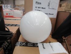 | 1X | FLOS IC W1 WALL LAMP SHADE ONLY | UNTESTED BUT LOOKS UNUSED (NO GUARANTEE), BOXED | RRP £