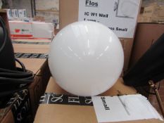 | 1X | FLOS IC W1 WALL LAMP SHADE ONLY | UNTESTED BUT LOOKS UNUSED (NO GUARANTEE), BOXED | RRP £