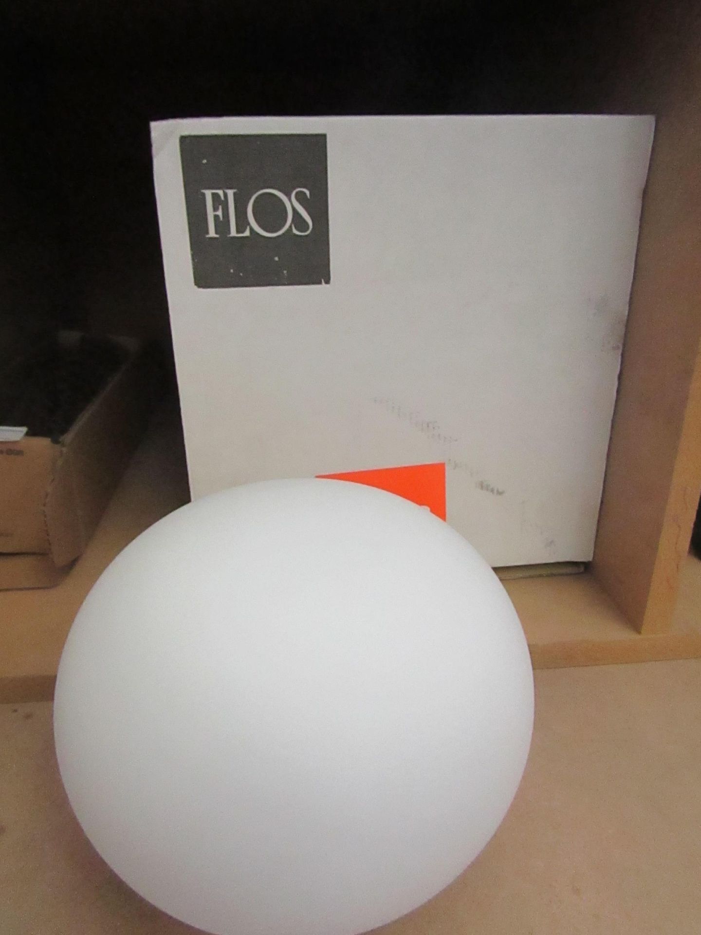 | 1X | FLOS GLO-BALL ZERO SURFACE MOUNTED LIGHT | UNTESTED BUT LOOKS UNUSED (NO GUARANTEE),
