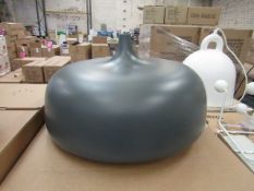 | 1X | NORTHEN ACORN PENDANT LIGHT OAK MATT GREY | UNTESTED BUT LOOKS UNUSED (NO GUARANTEE), BOXED |