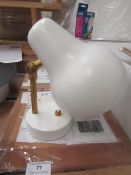 | 1X | LOUIS POULS WALL LIGHT IN WHITE | UNCHECKED AND UNTESTED (NO GUARANTEE), BOXED | RRP - |