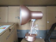 | 1X ANGLE POISE DESIGNED BY SIR KENNETH GRANGE TYPE 75 MINI WALL LIGHT | NEW AND BOXED | RRP £115 |
