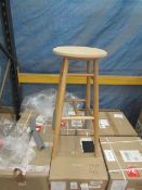 | 1X | DRIFTED BAR STOOL BY LARS BELLER FJETLAND | UNCHECKED (NO GUARANTEE), BOXED | RRP CIRCA £