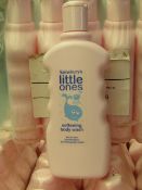 6 x Sainburys 250ml Little Ones Softening Body Wash new