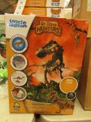Uncle Milton Dr Steve Hunters, T-Rex skeleton excavation kit, new and boxed