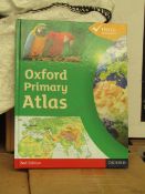 Box of 20 Oxford Primary atlas 2nd edition. New & Boxed