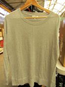 Nizzin Grey ladies jumper, new size Large