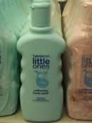 6 x Sainburys 250ml Little Ones Softening Body Wash new