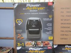 | 5X | POWER AIR FRYER COOKERS 5.7LTR | UNCHECKED AND BOXED | NO ONLINE RE-SALE | SKU