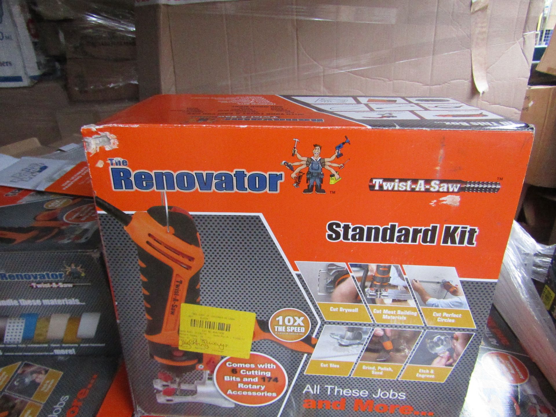 | 5X | RENOVATOR TWIST A SAW WITH ACCESSORY KIT | UNCHECKED AND BOXED | SKU C5060385829332 | NO