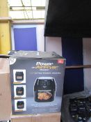 | 4X | POWER AIR FRYER COOKERS 5.7LTR | UNCHECKED AND BOXED | NO ONLINE RE-SALE | SKU