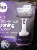 | 8X | VERTI STEAM PRO'S | UNCHECKED AND BOXED | NO ONLINE RESALE | RRP £43.99 |TOTAL LOT RRP £351.